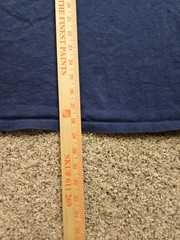 Vintage NYC Groove Grafx T Shirt Mens XL Blue Short Sleeve Graphic Y2K