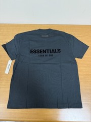 Fear of God Essentials Mens SS22 Logo Tee ‘Stretch Limo’ 125SU224100F