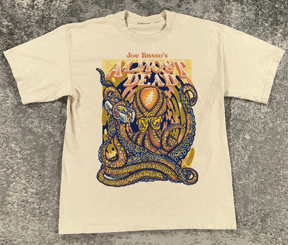 Joe Russo’s Almost Dead Live beige Color Gift For Fan All size Shirt BT2227