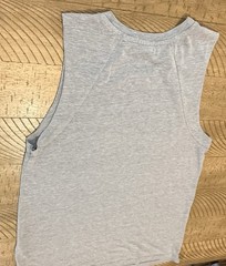 Gap Men’s Muscle Shirt XS Blue Sleeveless Newport R.I. Graphic Tank Top