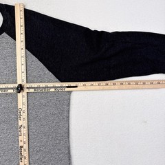 Marine Layer Long Sleeve Shirt Mens Size Large Gray Black Casual Baseball
