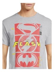 DC Comics THE FLASH Super Icons Men’s Size 2XL Graphic T-Shirt Short Sleeve