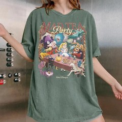 Alice in Wonderland Mad Tea Party Shirt, Princess Alice Shirt
