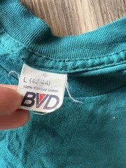 1970’s Single Stitch T-Shirt Size Small Teal BVD Vintage