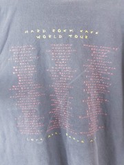 Vintage Hard Rock Cafe 30 days Montreal Tour Graphic Print T-Shirt Mens 2XL