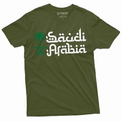 Saudi Arabia T-shirt Saudi Flag Patriotic Tee Shirt Kingdom of Saudi Arabia tee