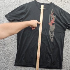 Crazy Shirts T Shirt Men XL Tribal Hammerhead Shark Pima Cotton