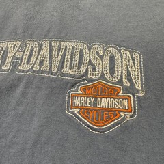 Harley Davidson Embroidered Logo Shirt Sz XXL Vacaville California See Pics