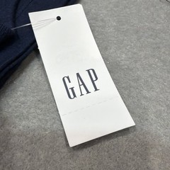 Gap Everyday Soft Shirt Mens Large Tapestry Navy Blue V-Neck Cotton Jersey Tee L