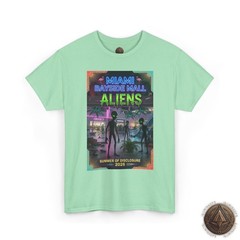 Miami Bayside Mall Aliens T-Shirt, Summer of Disclosure 2026 Tee