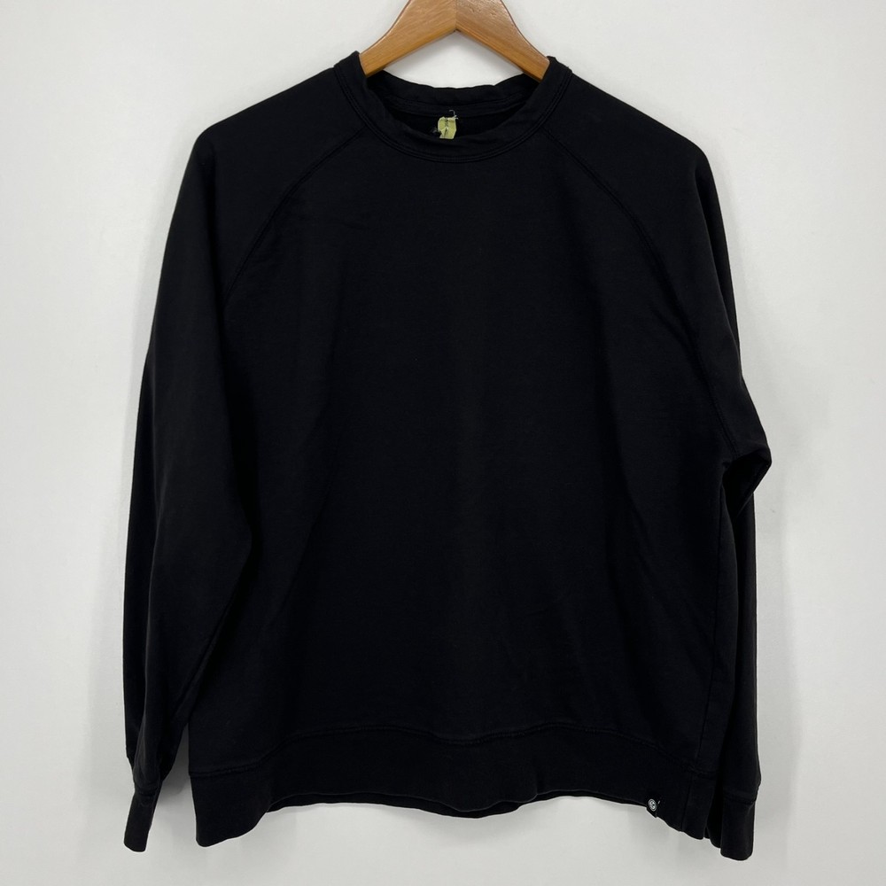 Econscious Long Sleeve T-Shirt Men’s Size L Black Crew Neck Cotton Blend
