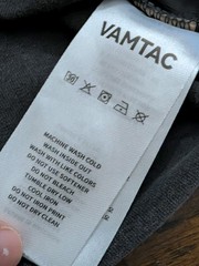 VAMTAC Men’s XL Vintage Washed T-Shirt Oversized Boxy Fit – Streetwear Trend