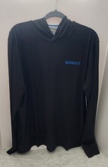 Kobalt Men Hooded Long Sleeve Black Large Shirt
