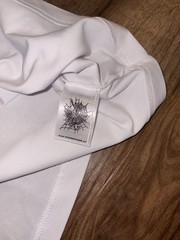 Sp5der Men’s T-Shirt White Size Medium Rhinestone Spider Web Brand New