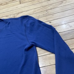Old Navy Classic Thermal Pique Knit Tee Shirt Men XL Blue Crew Neck Tee Basic