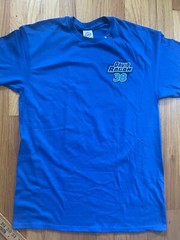 Nascar David Ragan #38 Mustang Racing T-Shirt M Blue Select Blinds Front Row