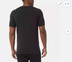 32 DEGREES COOL MEN’S 1 PACK SHORT SLEEVE CREW NECK SHIRT(BLACK XL)NWOT