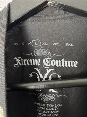 NEW men’s y2k xtreme couture aop skull shirt large affliction style