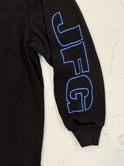 Joe Freshgoods X New Balance JFG 1998 Long Sleeve Graphic T Shirt Black Blue