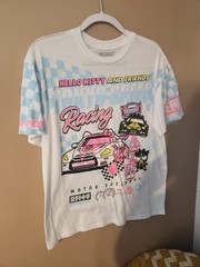 Hello Kitty x Tokyo Speed – T Shirt JDM San Rio- Size XS Large Fit Read