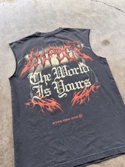 Pacsun The World Is Yours Sleeveless Graphic Tee Men’s
