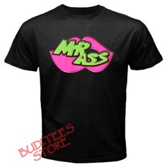 MR ASS Mr. Ass Retro Wrestling Men’s Black T-Shirt Size S-5XL