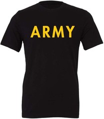 Men’s Army PT Style T-Shirt U.S. Army Military Physical Training Infantry Shirt