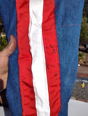 VTG Bultaco Motocross Pants padded 70s Racing 36 x 29