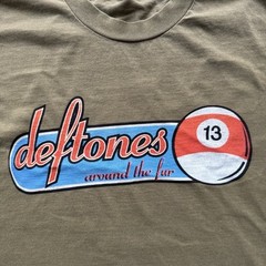 Deftones Around The Fur Pool Ball 13 Vintage Style Modern Print T-shirt Faded