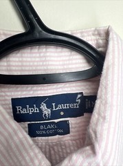 Ralph Lauren Blake Size M. Short Sleeve. Breathable. 100% Cotton.