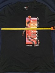 Air Jordan Bred 11 (XI) T Shirt, Size Large, 2019