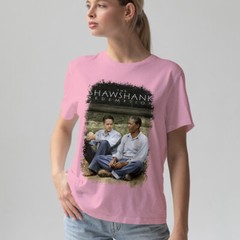 The Shawshank Redemption (1994) Movie Poster Inspired T-Shirt Retro 90s Tee