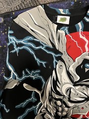 Chronic Images “Moon Knight” AOP Vintage Style Bootleg Tshirt Sz Medium Dbl Side