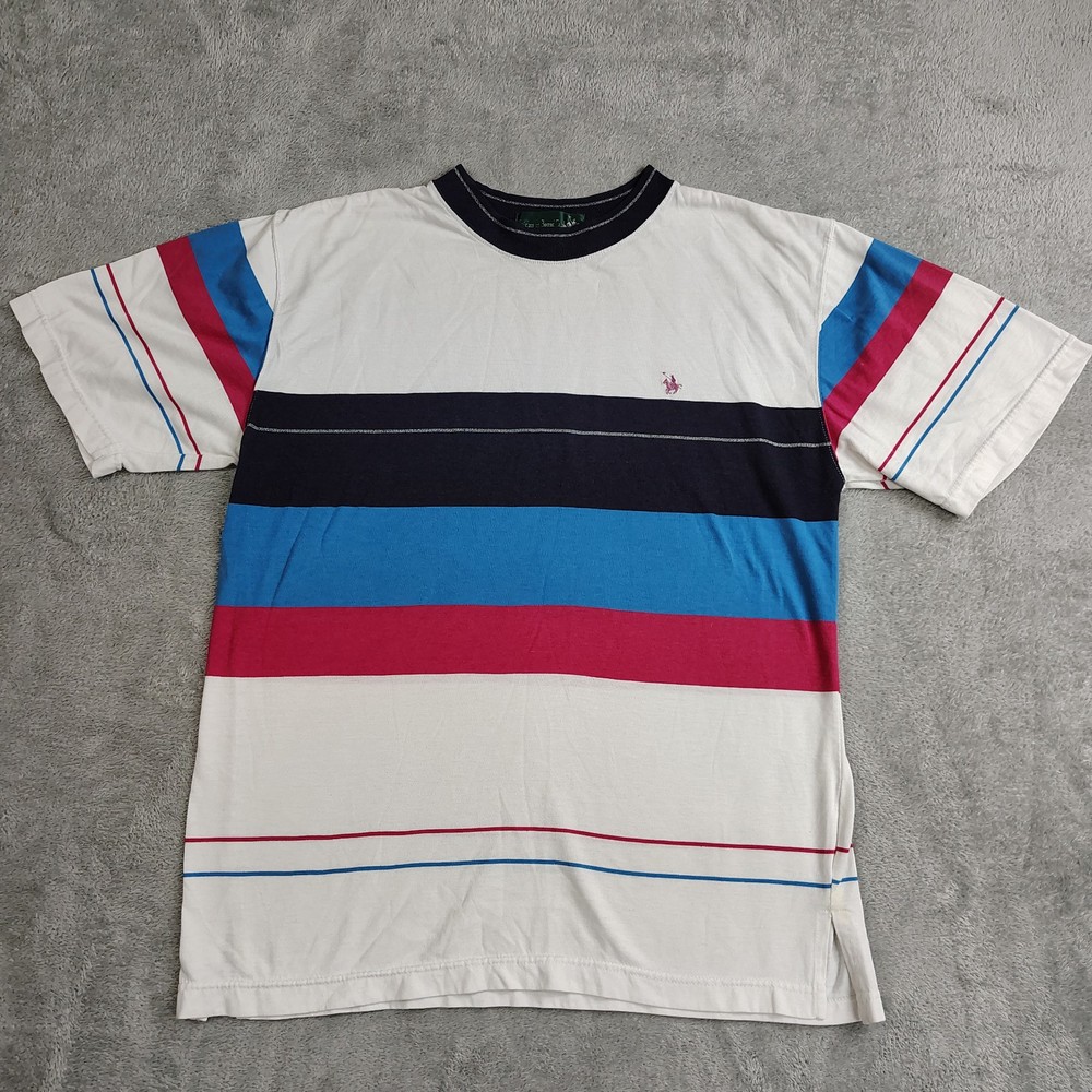 Vintage 90’s Knights Of The Round Table Crewneck Men’s Shirt XL Color Block Polo