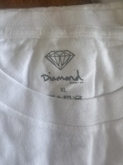 Diamond Supply Co. Men’s Barbed Wire Long Sleeve White XL