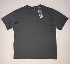 Adidas Puremotion T-SHIRT Mens Medium Black Training Climacool Ultrasoft