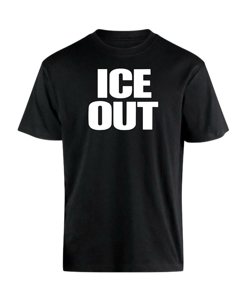 ICE OUT Tshirt Immigration Political Justice Voice Protest Movement Resistance