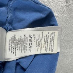 Polo Ralph Lauren Spellout T shirt Mens Large Blue Preppy Athleisure