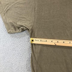 Rothco Shirt Mens Large green Crewneck Basic Tee T-Shirt Poly Cotton Casual