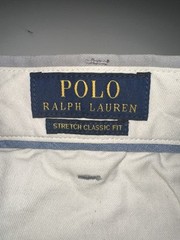 NWT Polo Ralph Lauren 50×27 Soft Gray Flat Front Polo Chino Cotton Twill $84.99