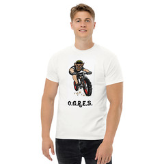 OGRES Old Guys Ride Everything Slower T=shirt Men’s Classic