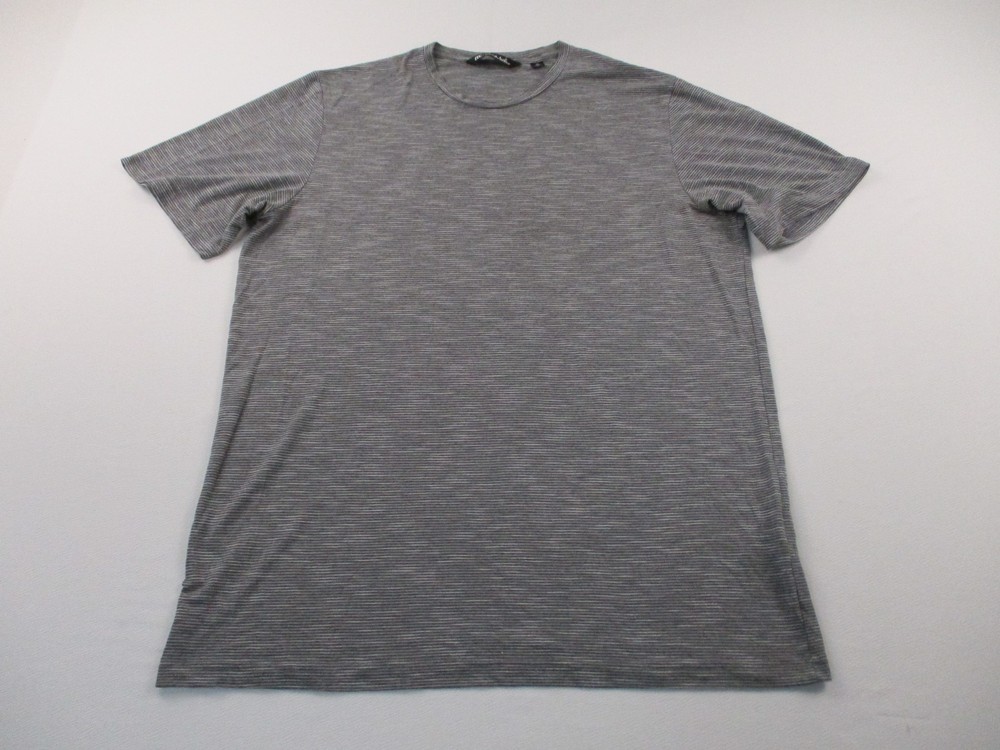 Travis Mathew Shirt Mens XL Gray Athletic Short Sleeve Golf Lightweight Casual
