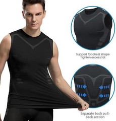 Men’s Sleeveless Tank Tops Workout Athletic Muscle Shirt Casual Summer T-Shirts