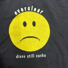 Delta Everclear North American Tour 2001 Double-Sided Black Tee XL