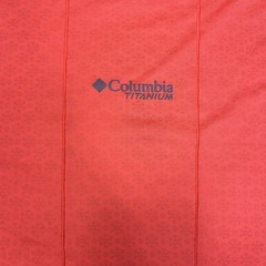 Columbia Mens Titanium Cirque River SS Crew Neck Orange XL Omni Freeze