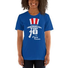 AMERICAN TOP 40 Radio Casey Kasem Graphic Tee Shirt Short-Sleeve Unisex T-Shirt
