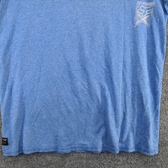 Fox Racing Men’s Slim Fit T-Shirt Blue XL Short Sleeve Crew Neck Straight Hem