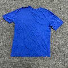 Greg Norman T-Shirt Mens Size M Blue Pocket Shark Logo Short Sleeve Casual Golf