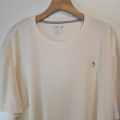 Reel Legends Shirt Freeline Short Sleeve Cream Beach Fishing Activewear Mens XL