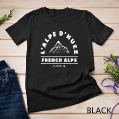 L’Alpe D’Huez Alps Mountains Gift for Cyclist Cycling Bike Unisex T-shirt